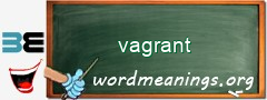 WordMeaning blackboard for vagrant